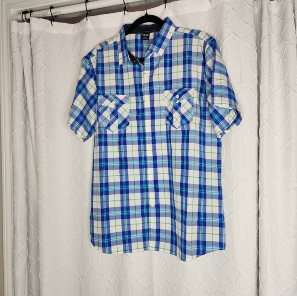 Men's‎ VESE Short Sleeve Shirt Size LARGE